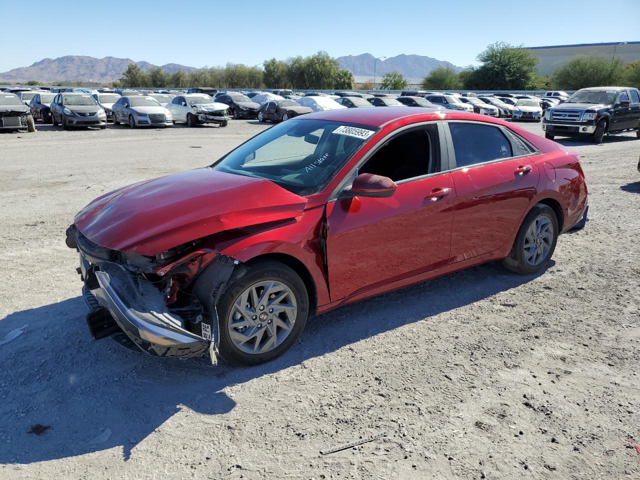 2024 HYUNDAI ELANTRA SEL VIN:KMHLM4DG2RU636811