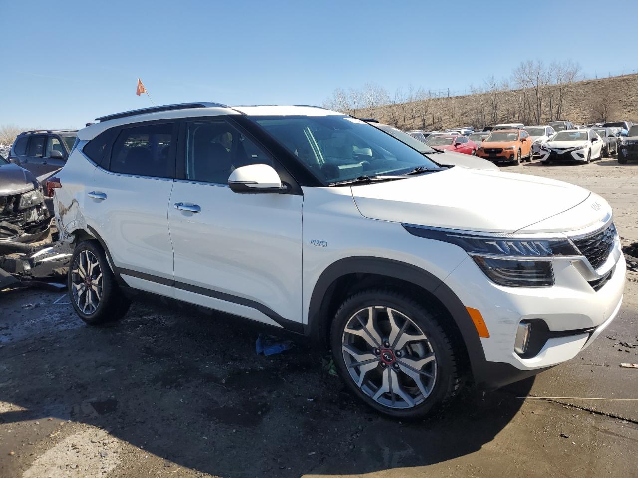 2022 KIA SELTOS SX VIN:KNDETCA25N7259273