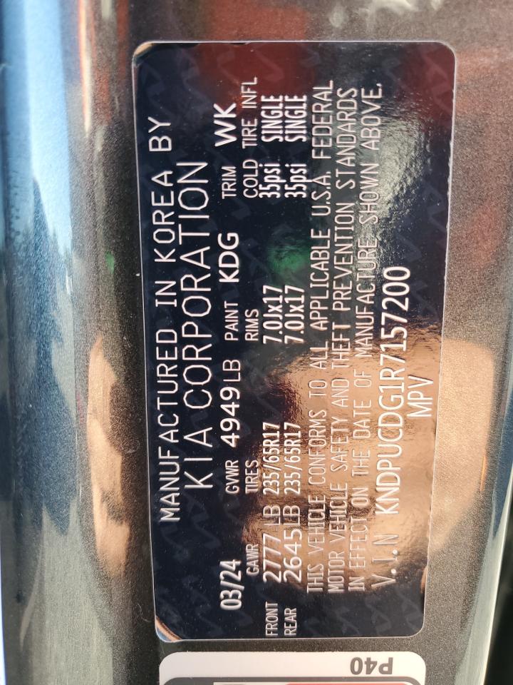 2024 KIA SPORTAGE LX VIN:KNDPUCDG1R7157200