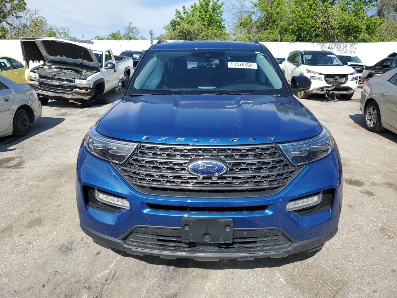 2022 FORD EXPLORER XLT VIN:1FMSK8DH8NGC40196