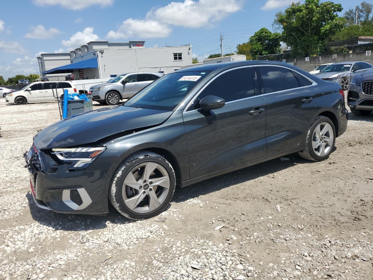 2023 AUDI A3 PREMIUM PLUS VIN:WAUHUDGY4PA074078