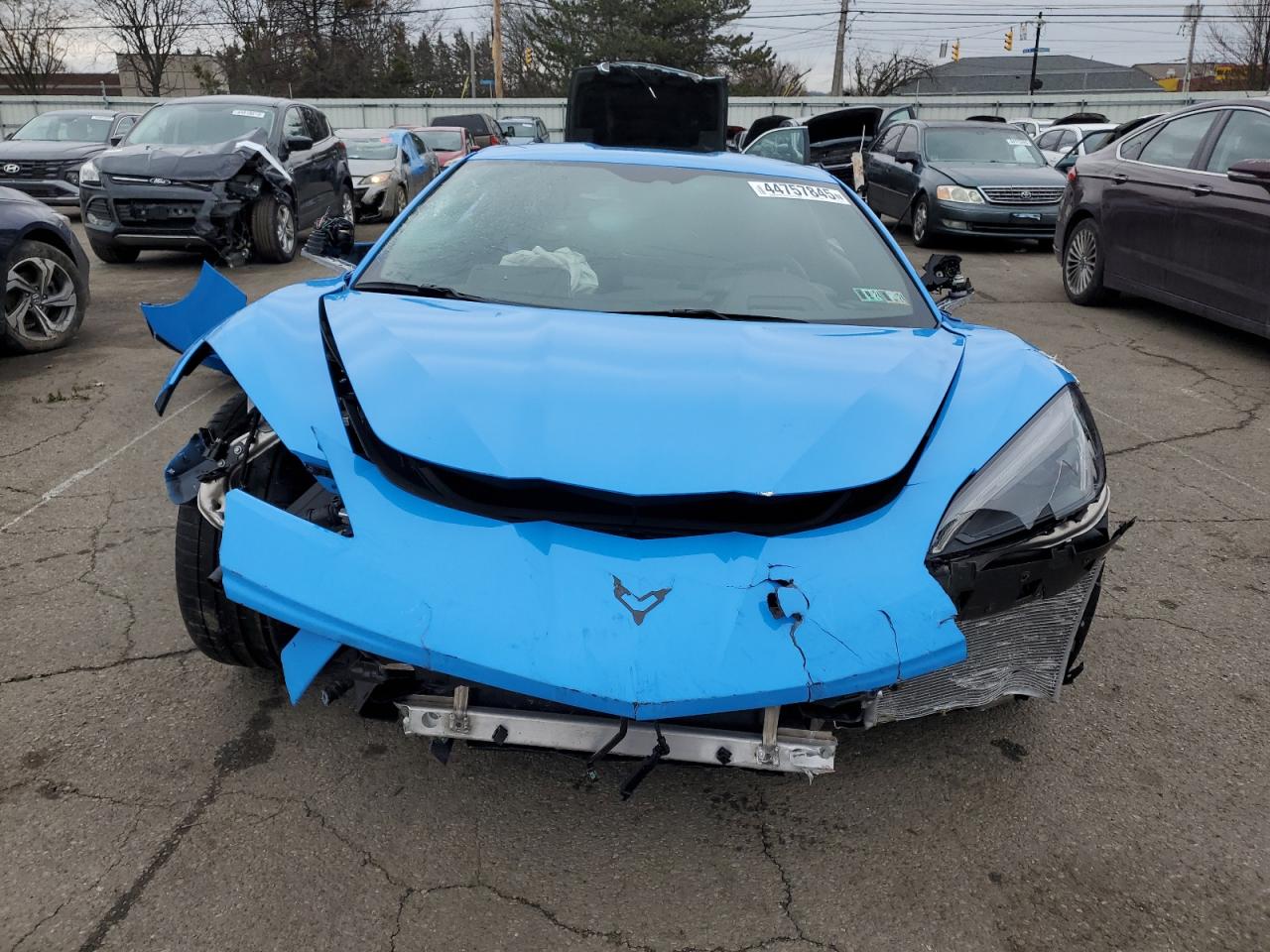 2022 CHEVROLET CORVETTE STINGRAY 2LT VIN:1G1YB2D45N5121874