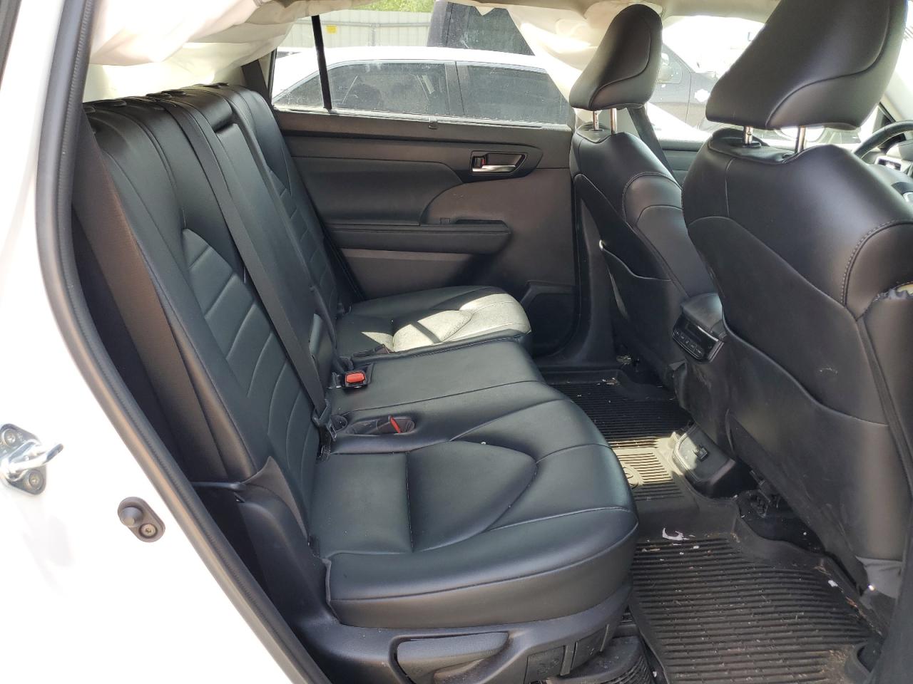 2022 TOYOTA HIGHLANDER HYBRID XLE VIN:5TDGBRCH6NS550046