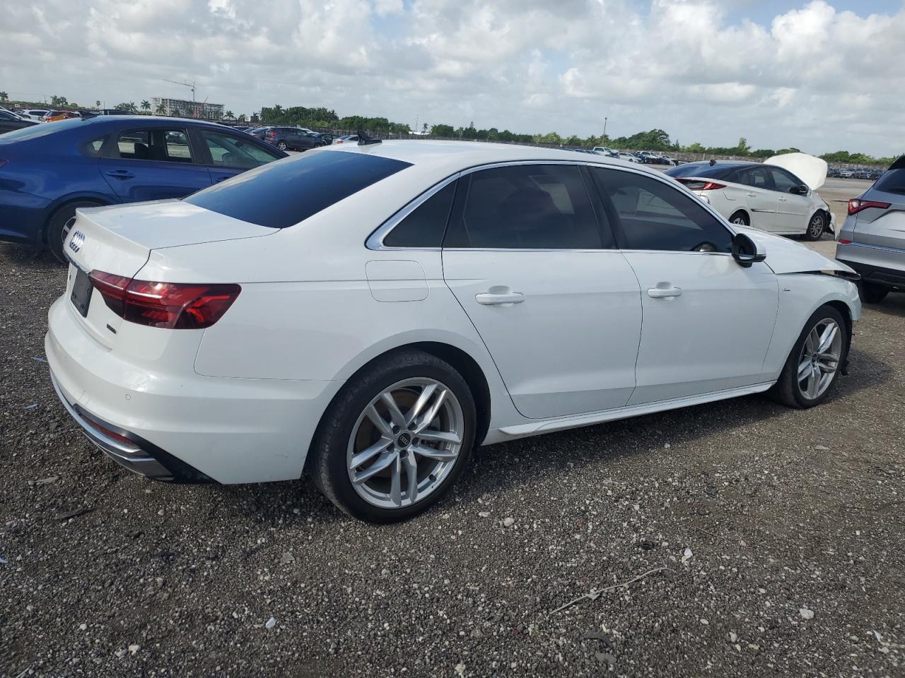 2022 AUDI A4 PREMIUM PLUS 45 VIN:WAUEAAF42NN013391