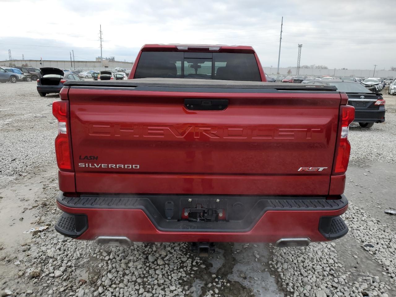 2022 CHEVROLET SILVERADO LTD K1500 RST VIN:3GCUYEED1NG114983