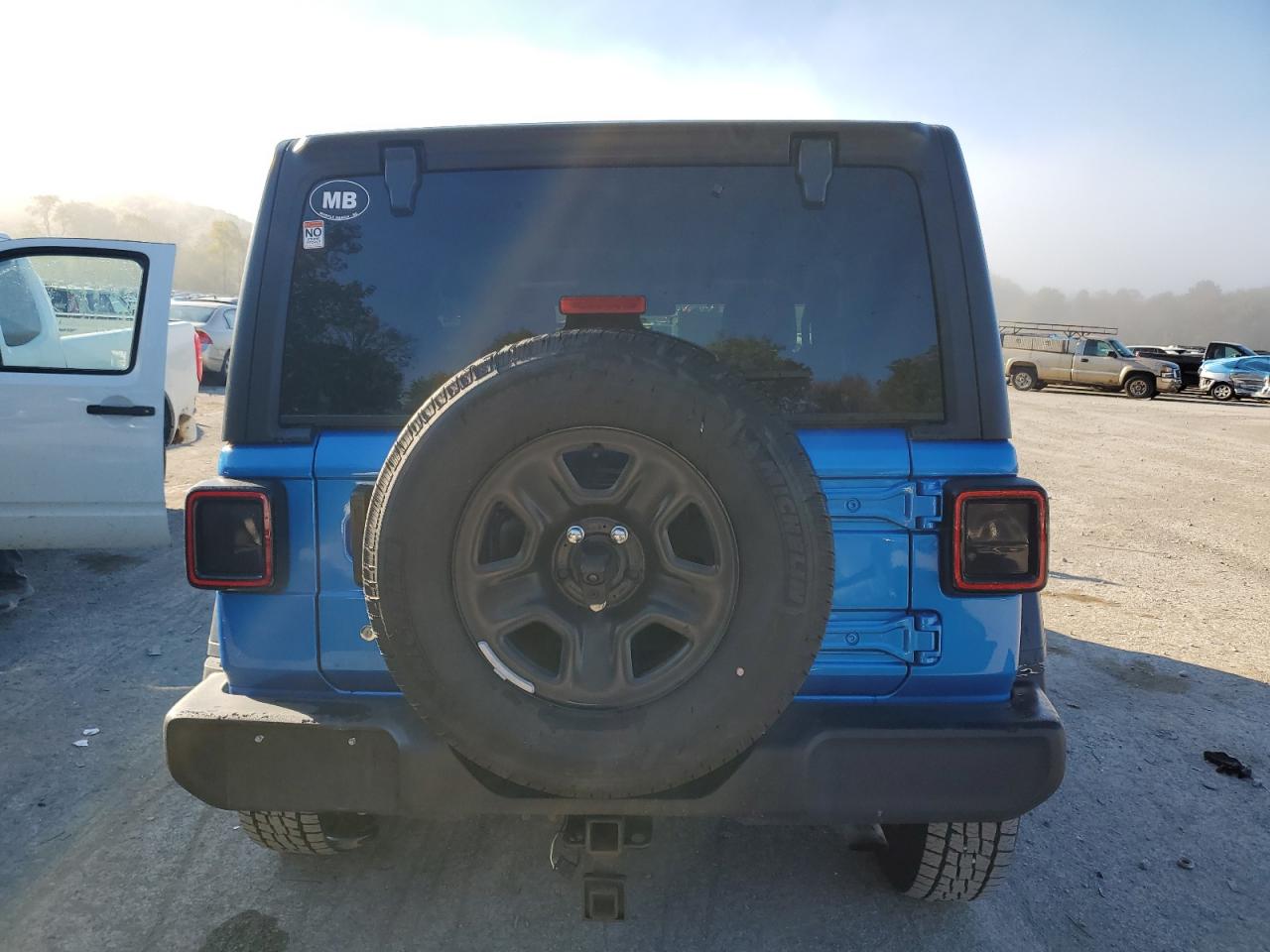 2022 JEEP WRANGLER SPORT VIN:1C4GJXAN6NW144767