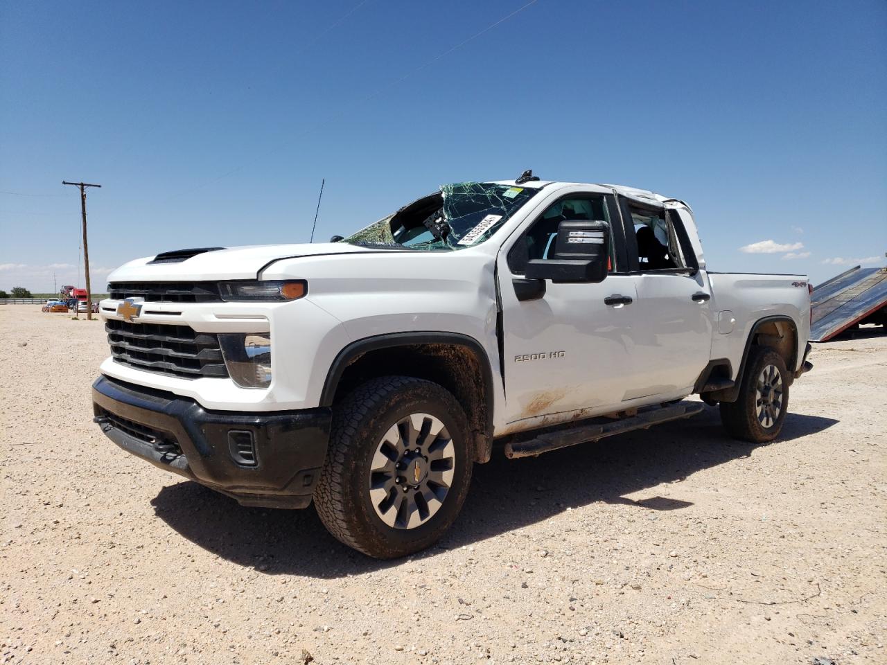 2024 CHEVROLET SILVERADO K2500 CUSTOM VIN:2GC4YMEY1R1155772