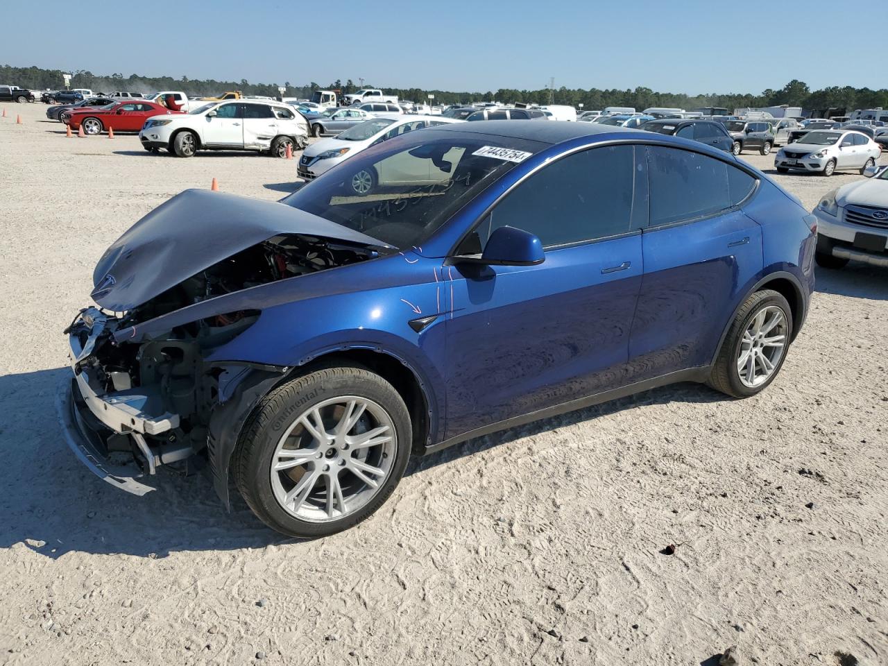 2023 TESLA MODEL Y  VIN:7SAYGDEEXPA158593