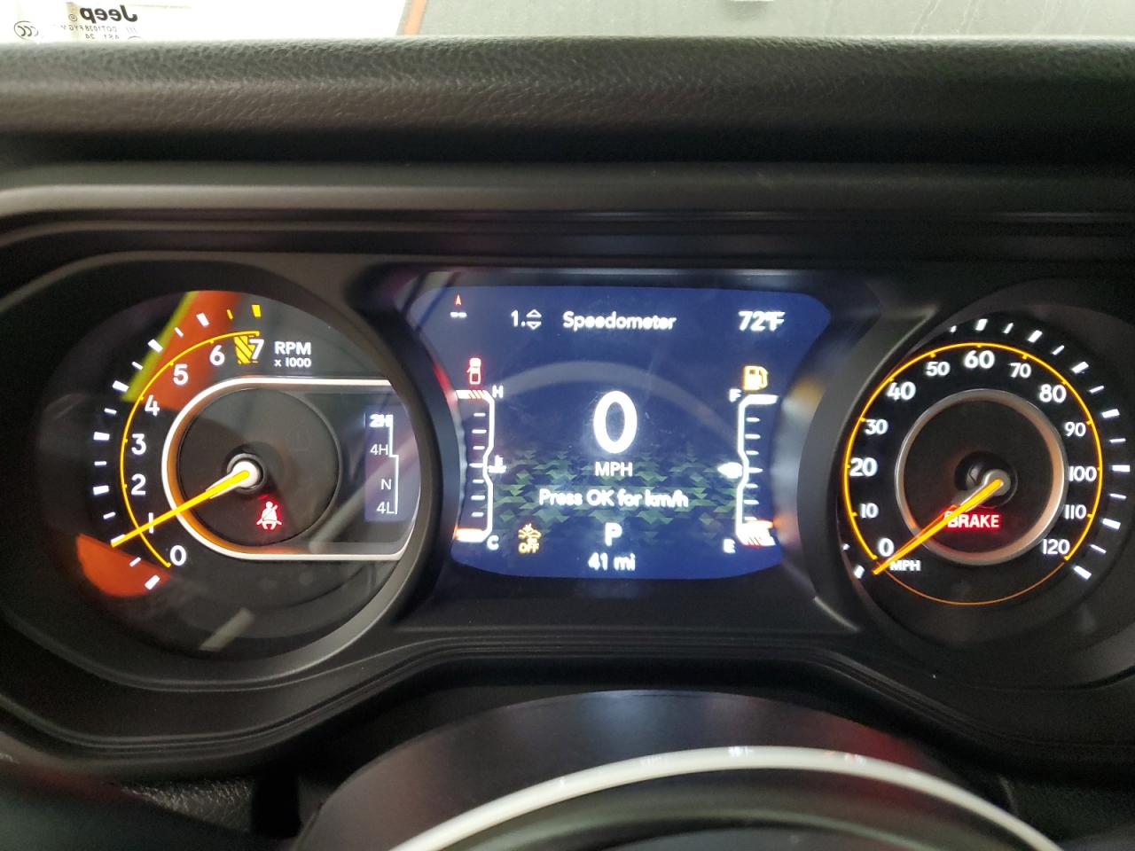 2024 JEEP GLADIATOR SPORT VIN:1C6HJTAG8RL129605