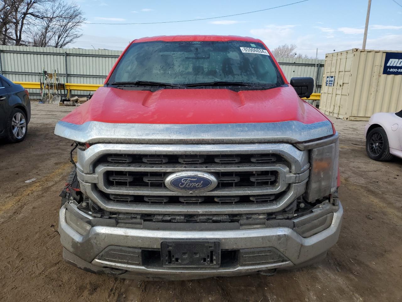 2022 FORD F150 SUPER CAB VIN:1FTEX1EP9NKF12462