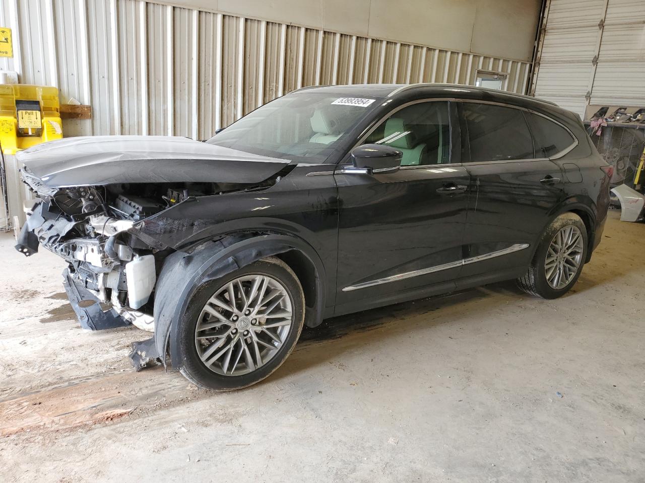 2022 ACURA MDX ADVANCE VIN:5J8YE1H8XNL011955