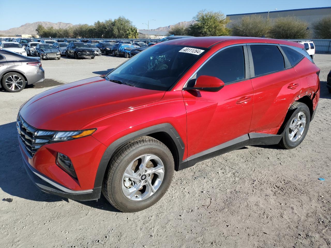 2022 HYUNDAI TUCSON SE VIN:5NMJA3AE7NH005880