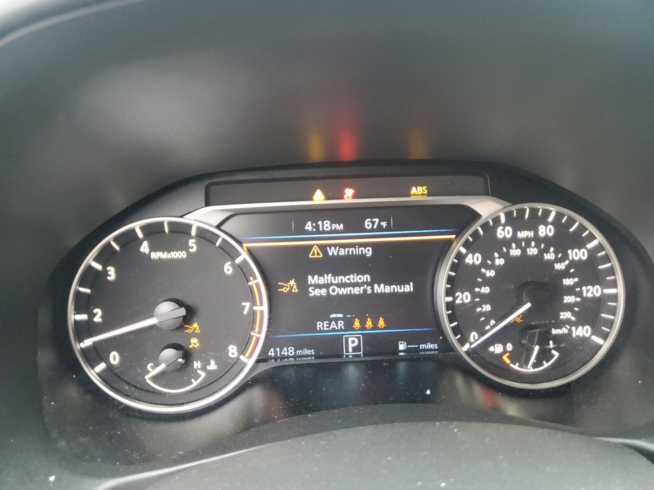 2024 NISSAN ALTIMA SR VIN:1N4BL4CV9RN377463
