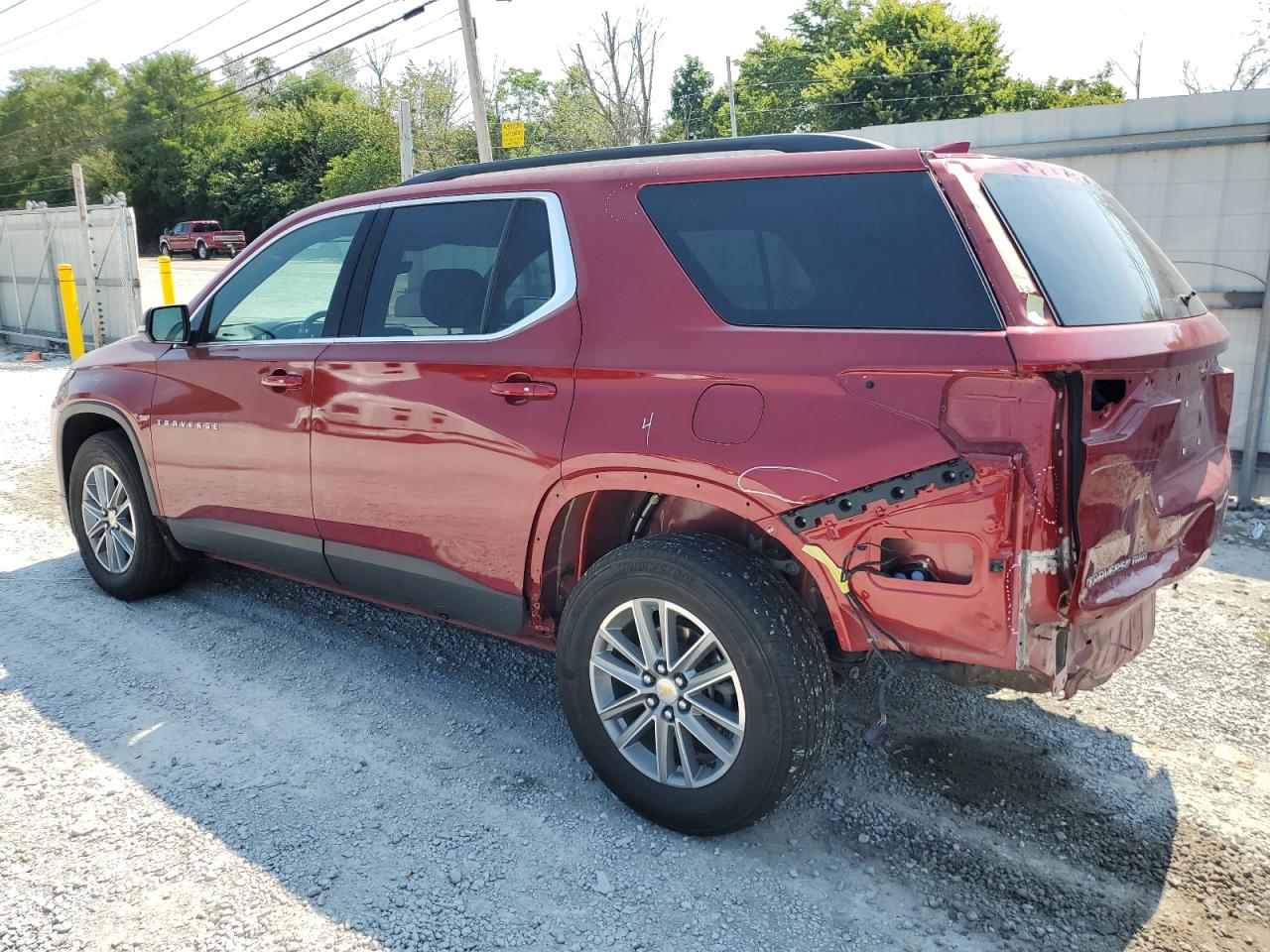 2022 CHEVROLET TRAVERSE LT VIN:1GNEVHKW3NJ128927