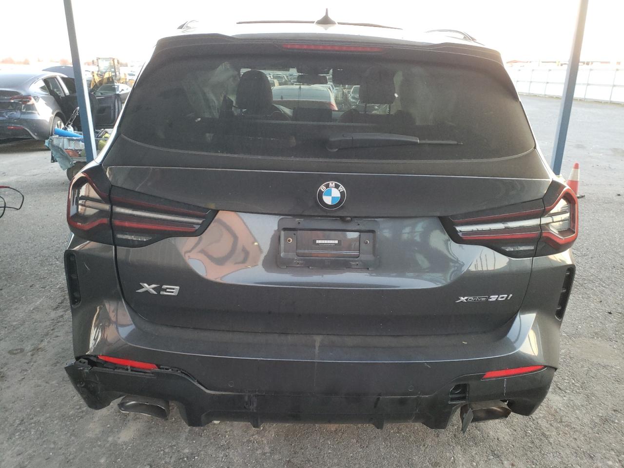 2022 BMW X3 XDRIVE30I VIN:5UX53DP07N9L96813