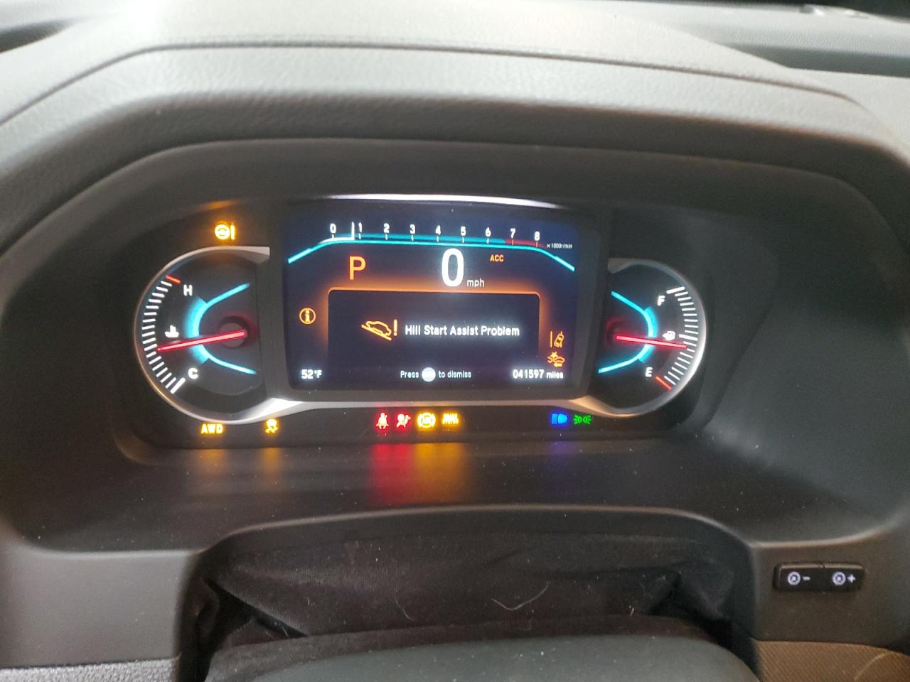 2022 HONDA PILOT TRAILSPORT VIN:5FNYF6H86NB103818