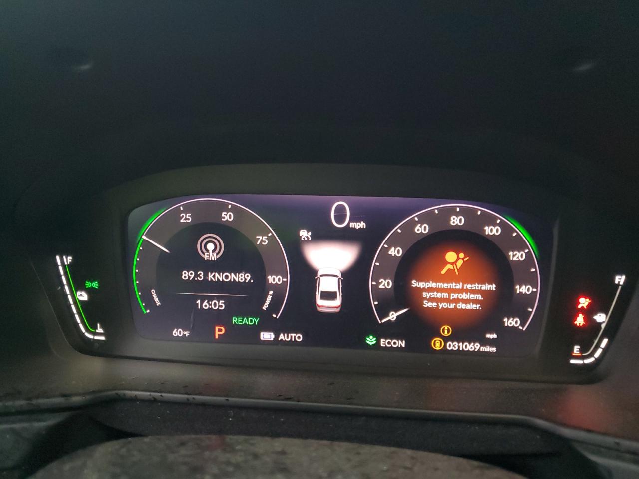 2023 HONDA ACCORD HYBRID SPORT VIN:1HGCY2F54PA067856