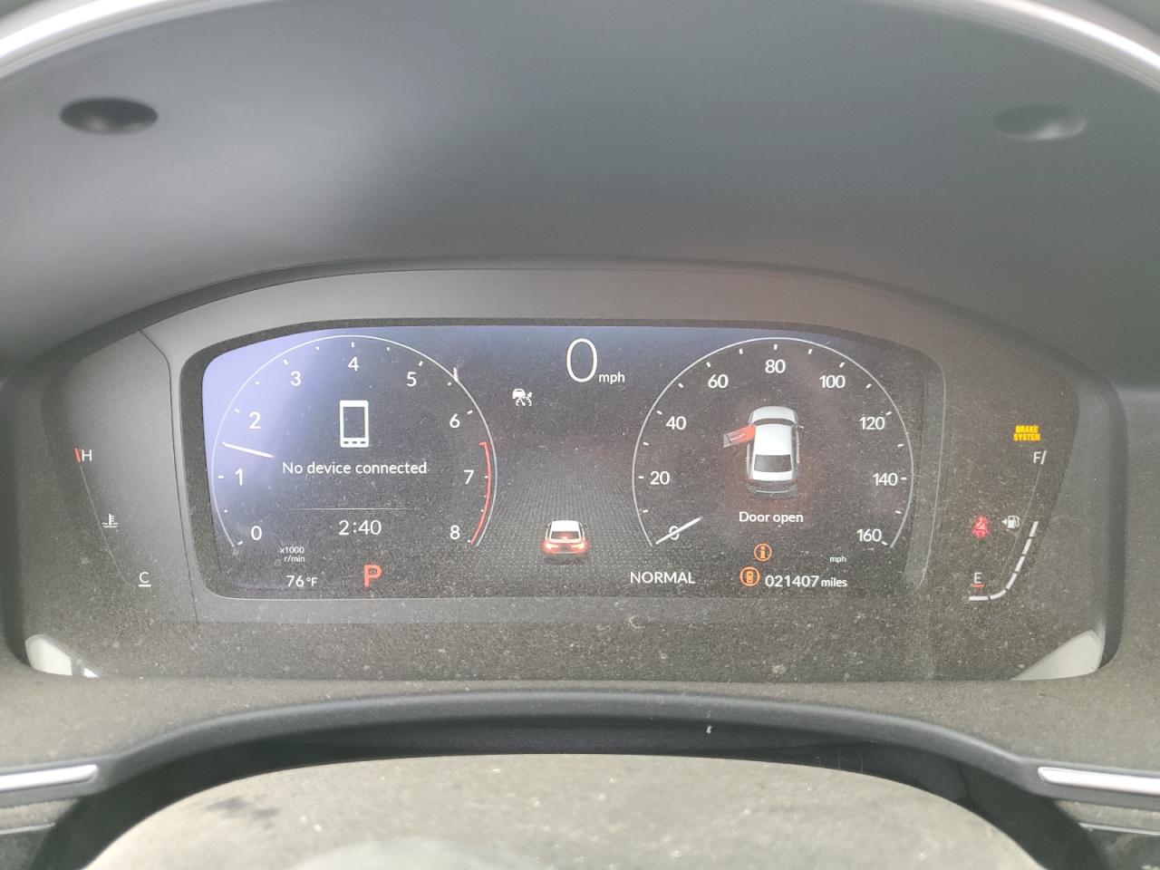 2024 HONDA CIVIC TOURING VIN:2HGFE1F96RH316536