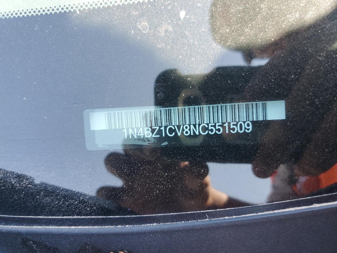 2022 NISSAN LEAF SV PLUS VIN:1N4BZ1CV8NC551509