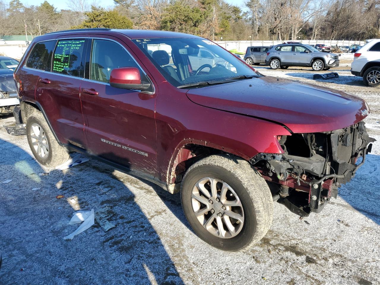 2022 JEEP GRAND CHEROKEE LAREDO E VIN:1C4RJFAG9NC145028