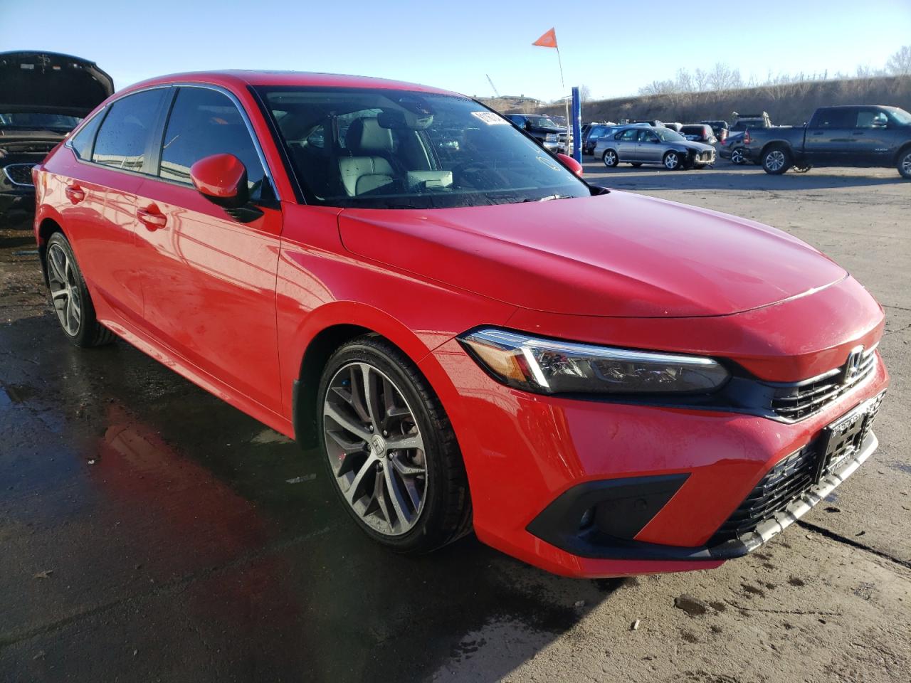 2023 HONDA CIVIC TOURING VIN:2HGFE1F98PH318544