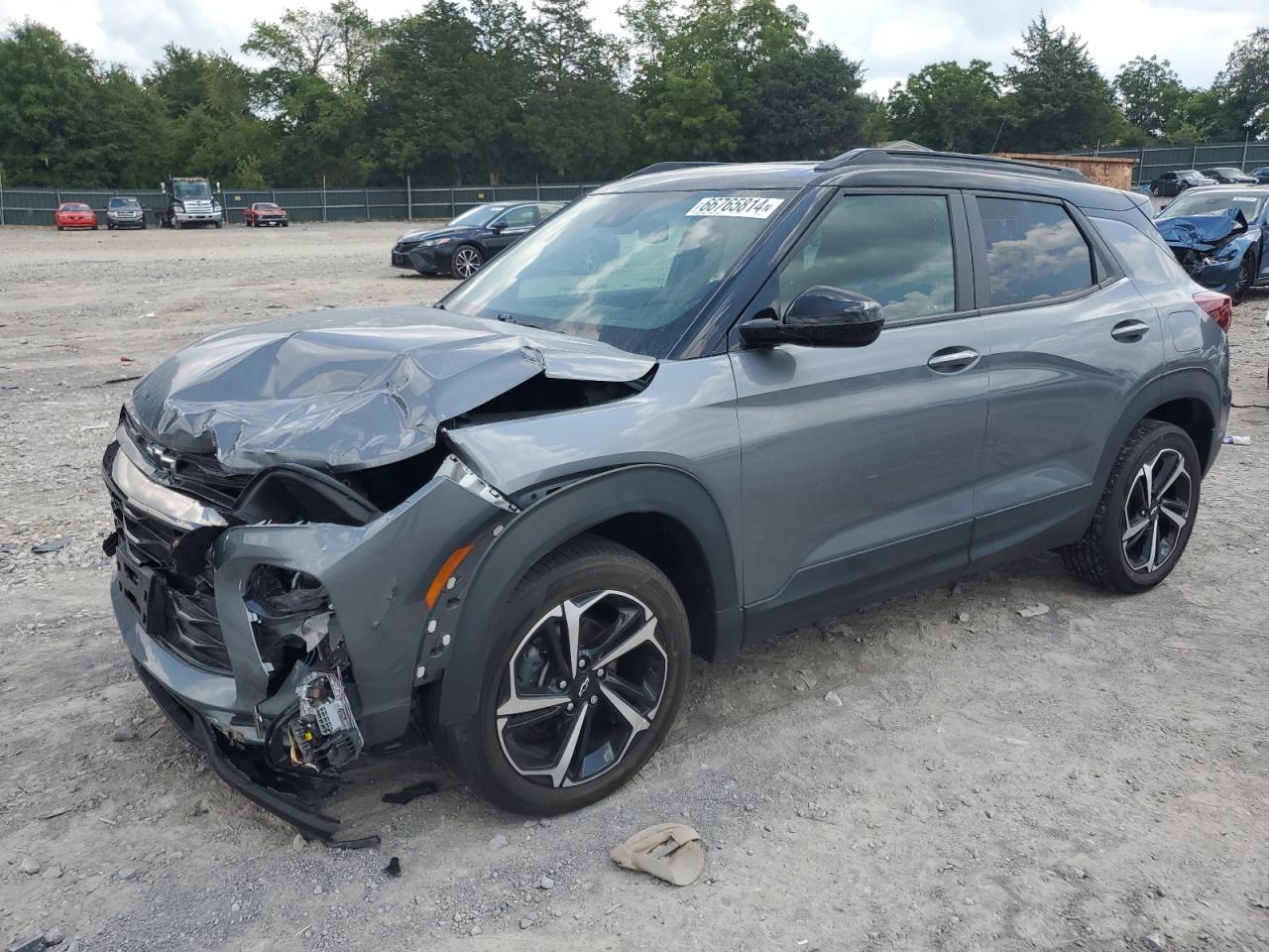 2022 CHEVROLET TRAILBLAZER RS VIN:KL79MUSL9NB020282