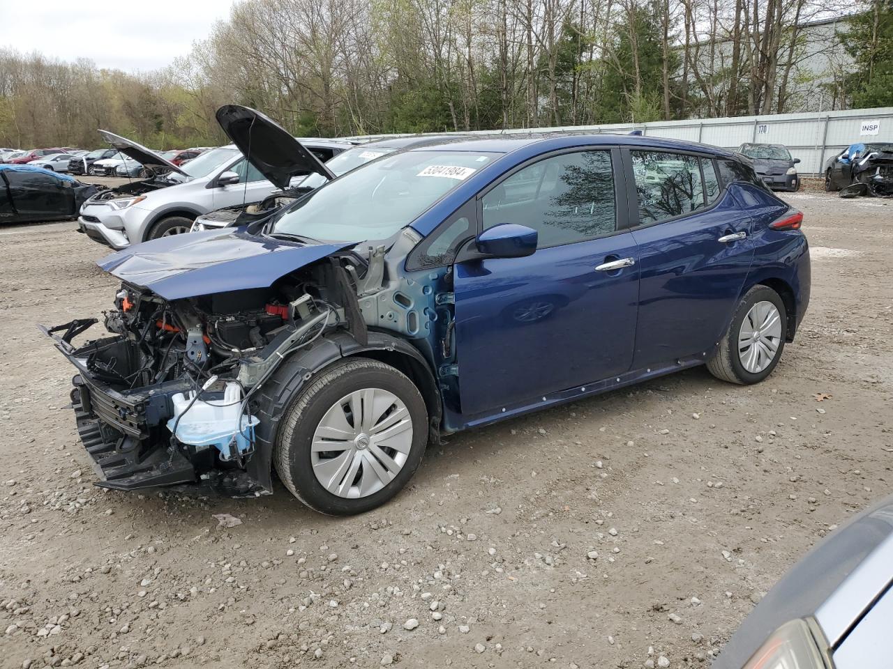 2022 NISSAN LEAF S VIN:1N4AZ1BV0NC561898