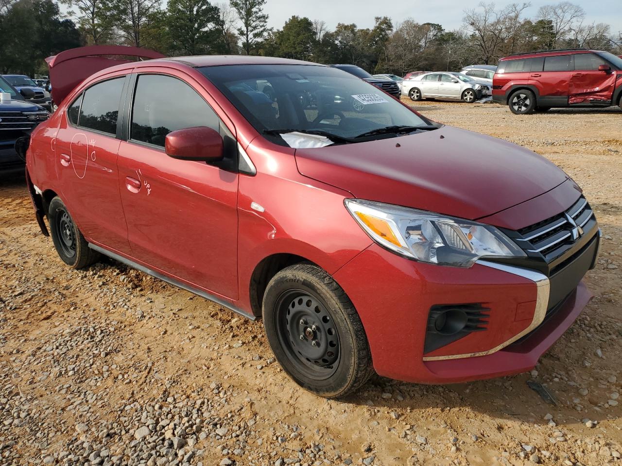 2022 MITSUBISHI MIRAGE G4 ES VIN:ML32FUFJ8NHF00615