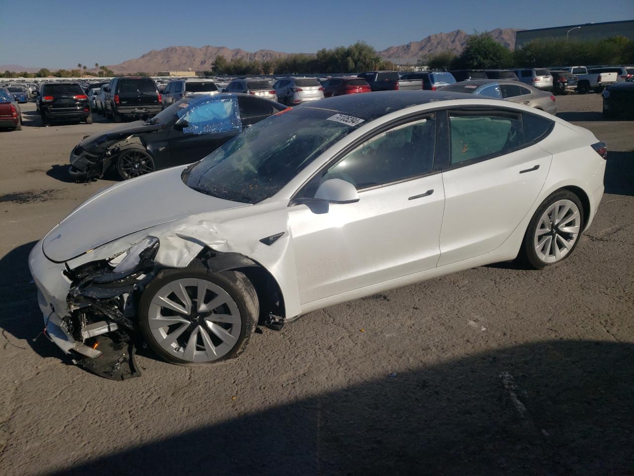 2022 TESLA MODEL 3  VIN:5YJ3E1EA4NF257743