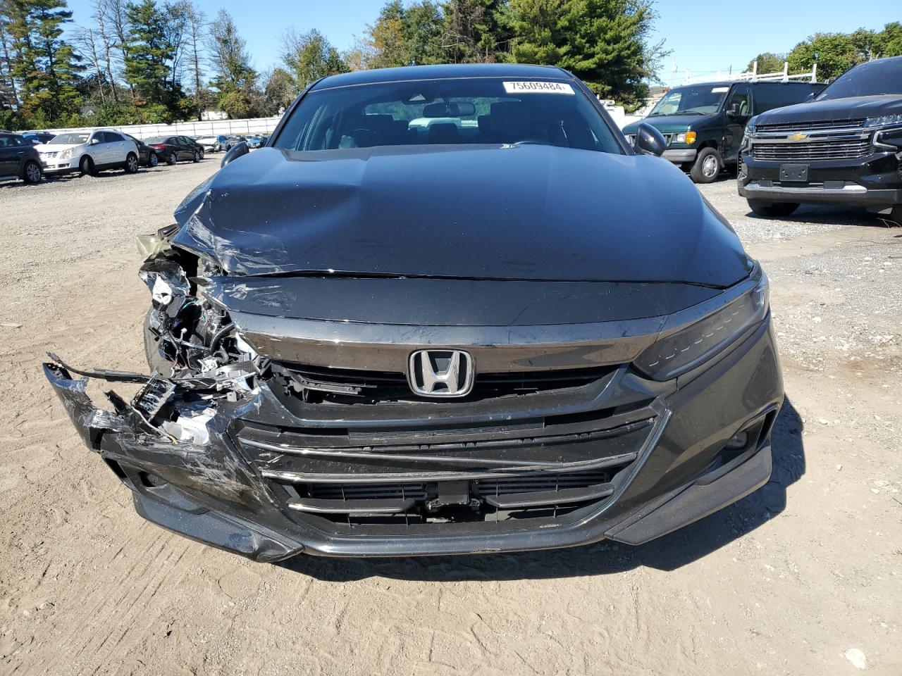 2022 HONDA ACCORD SPORT VIN:1HGCV1F36NA111337