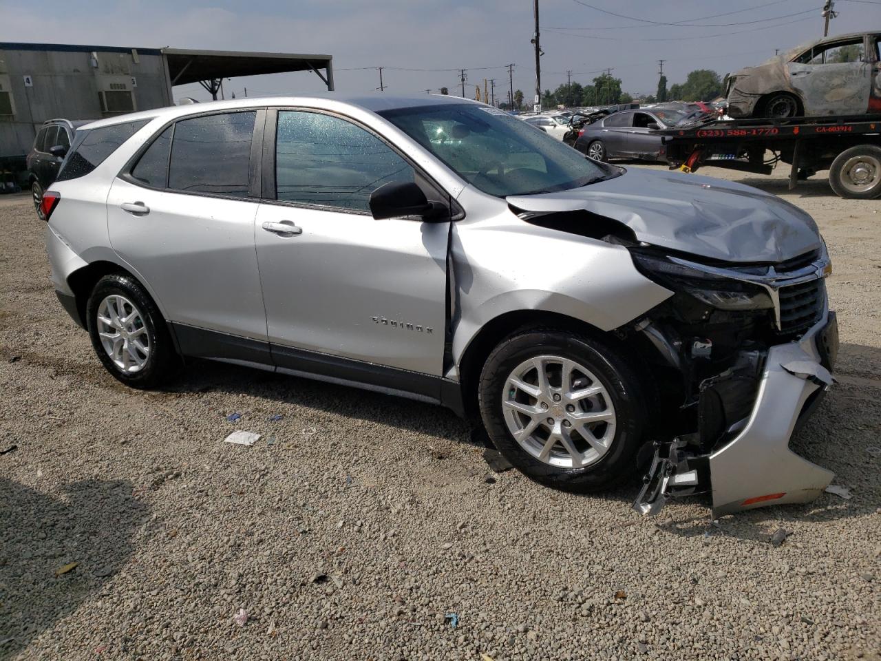 2022 CHEVROLET EQUINOX LS VIN:3GNAXHEV0NS106264