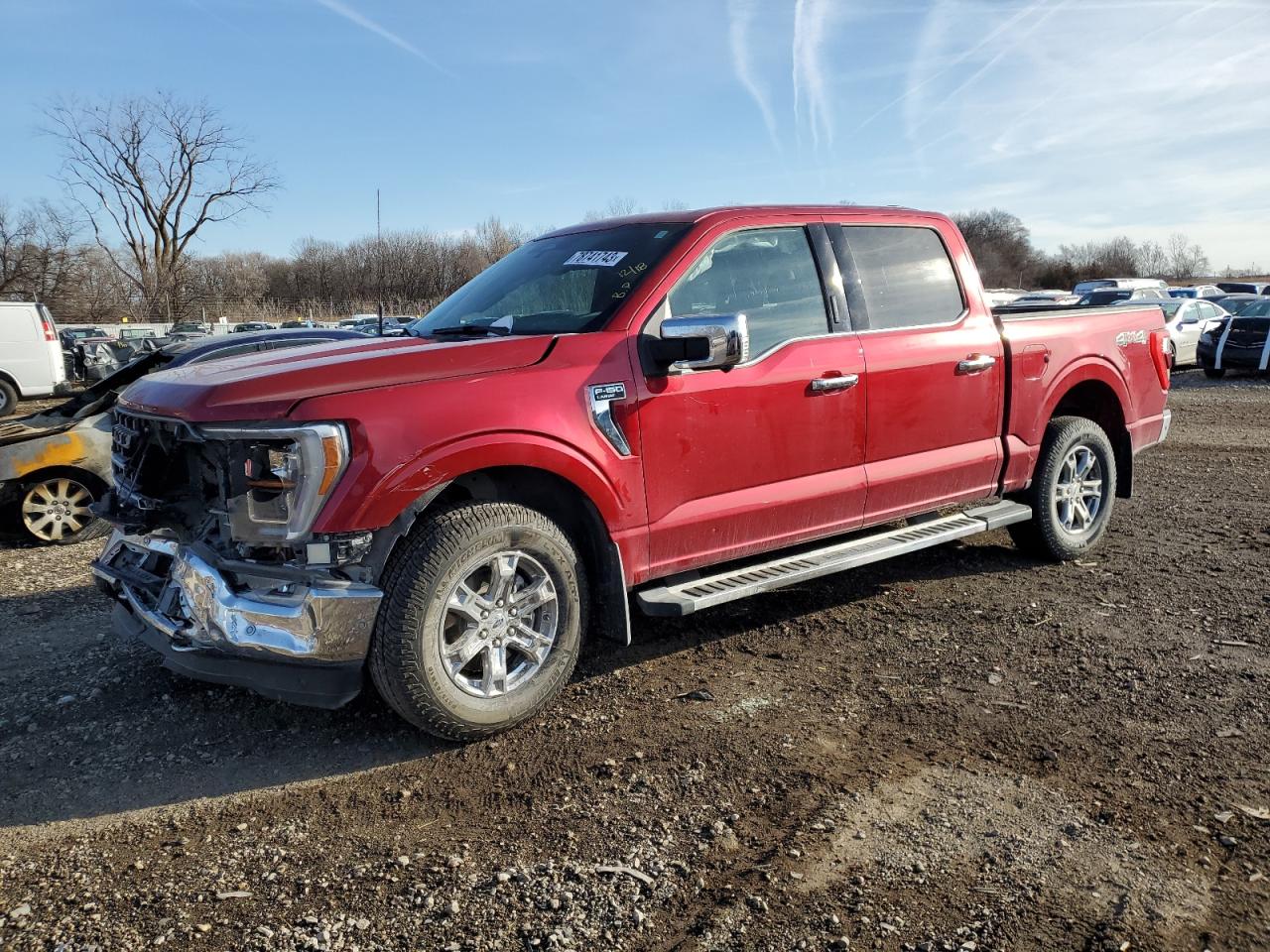 2022 FORD F150 SUPERCREW VIN:1FTFW1E86NFB53130