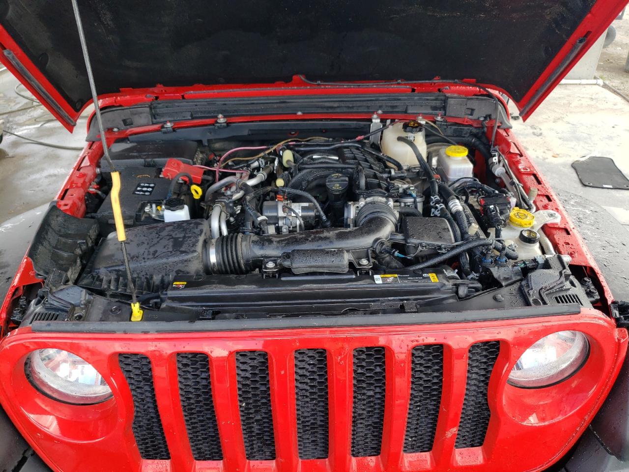 2023 JEEP WRANGLER SPORT VIN:1C4HJXDG9PW525789