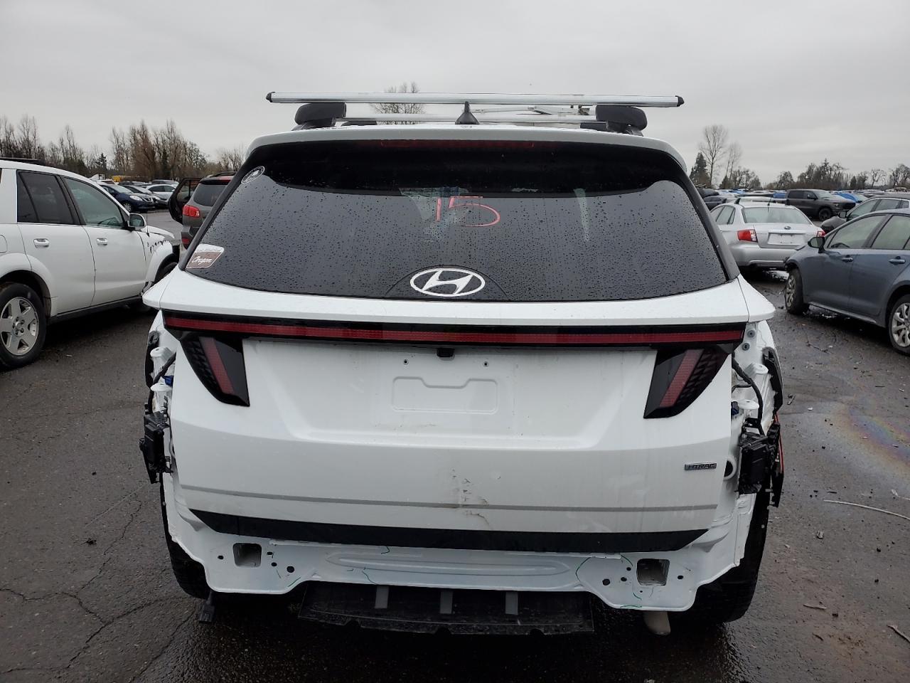 2022 HYUNDAI TUCSON SEL VIN:5NMJFCAE7NH015519