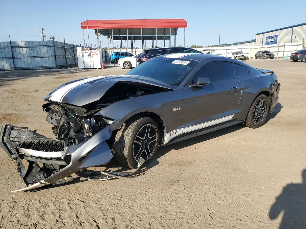 2022 FORD MUSTANG GT VIN:1FA6P8CF8N5131021
