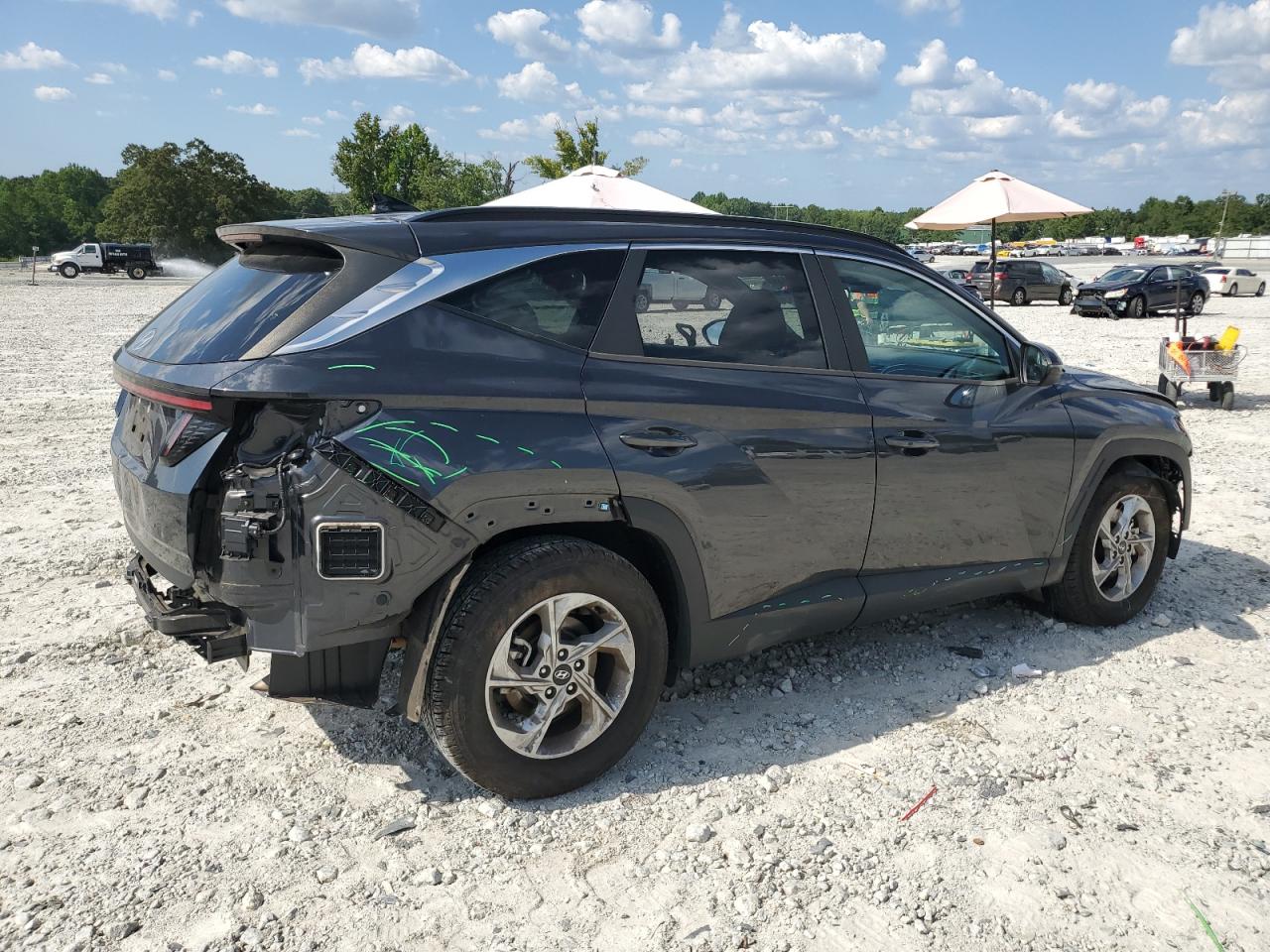 2022 HYUNDAI TUCSON SEL VIN:5NMJB3AE2NH029887