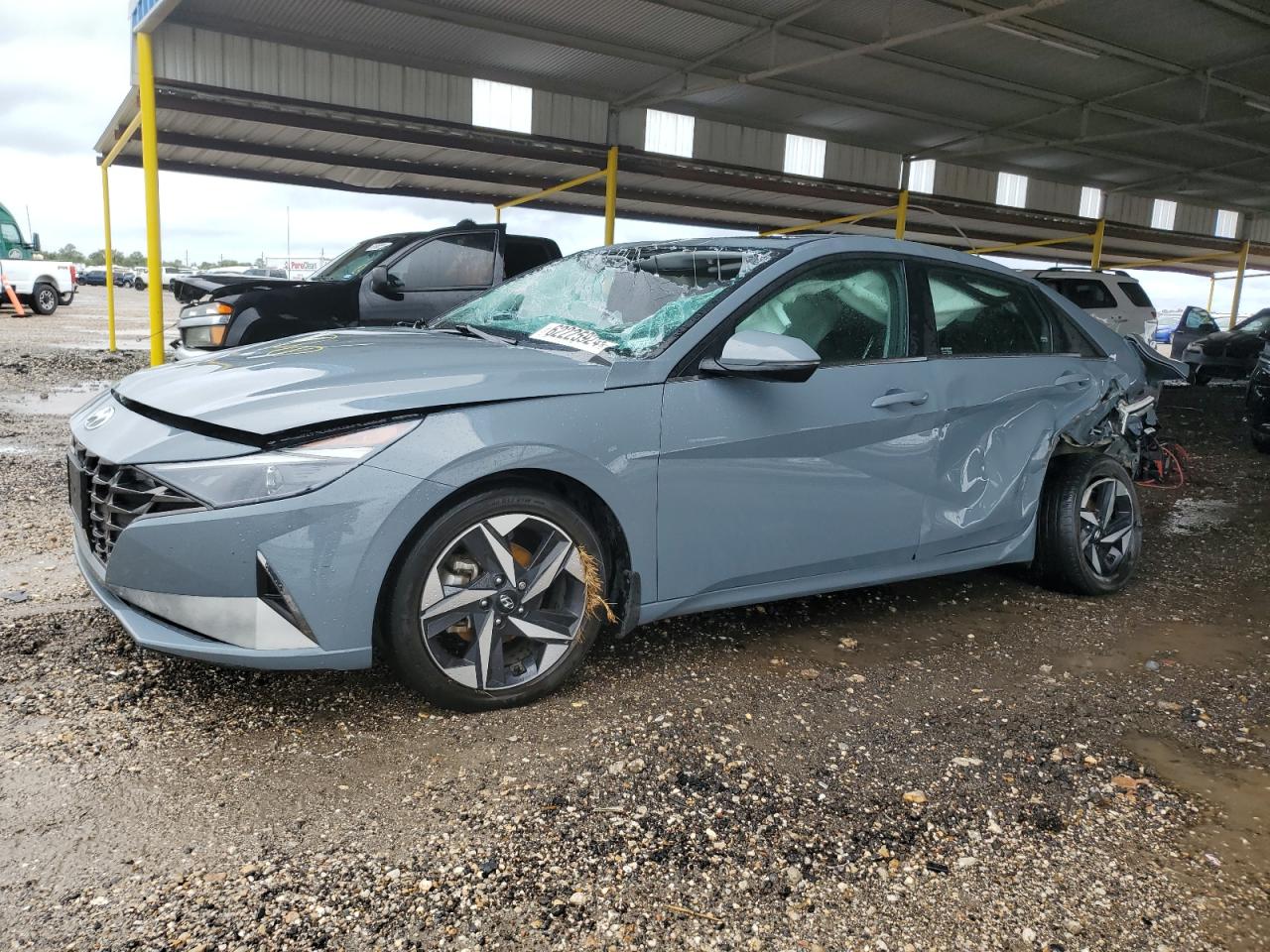 2022 HYUNDAI ELANTRA SEL VIN:KMHLN4AG4NU268403