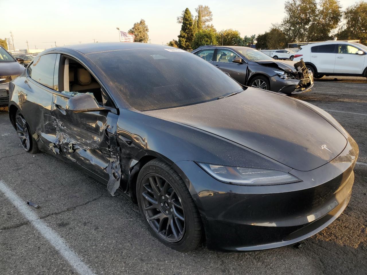 2024 TESLA MODEL 3  VIN:5YJ3E1EA4RF855661