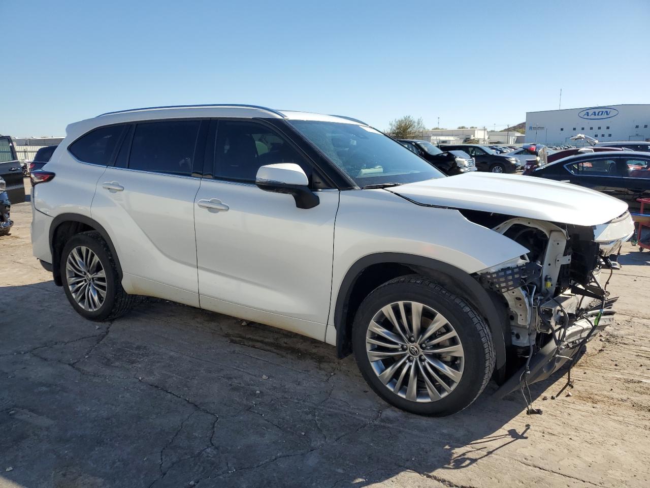 2022 TOYOTA HIGHLANDER PLATINUM VIN:5TDFZRAHXNS103035