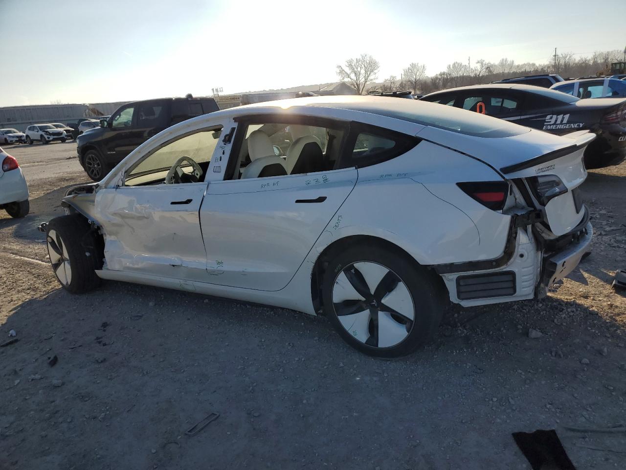 2022 TESLA MODEL 3  VIN:5YJ3E1EB9NF169974
