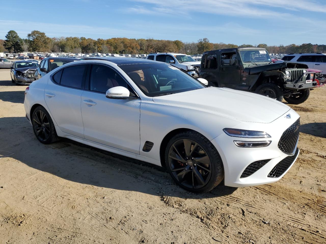 2023 GENESIS G70 BASE VIN:KMTG54TEXPU117779