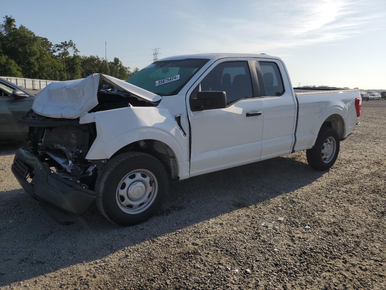 2022 FORD F150 SUPER CAB VIN:1FTEX1CB2NKE05874