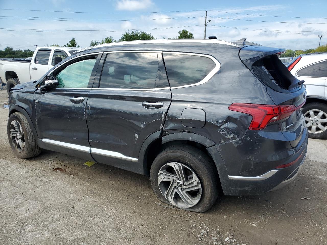 2022 HYUNDAI SANTA FE SEL VIN:5NMS3DAJ2NH430439