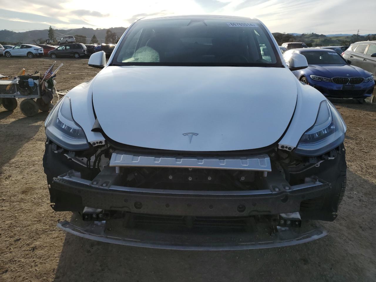 2022 TESLA MODEL Y  VIN:7SAYGDEE7NF457930