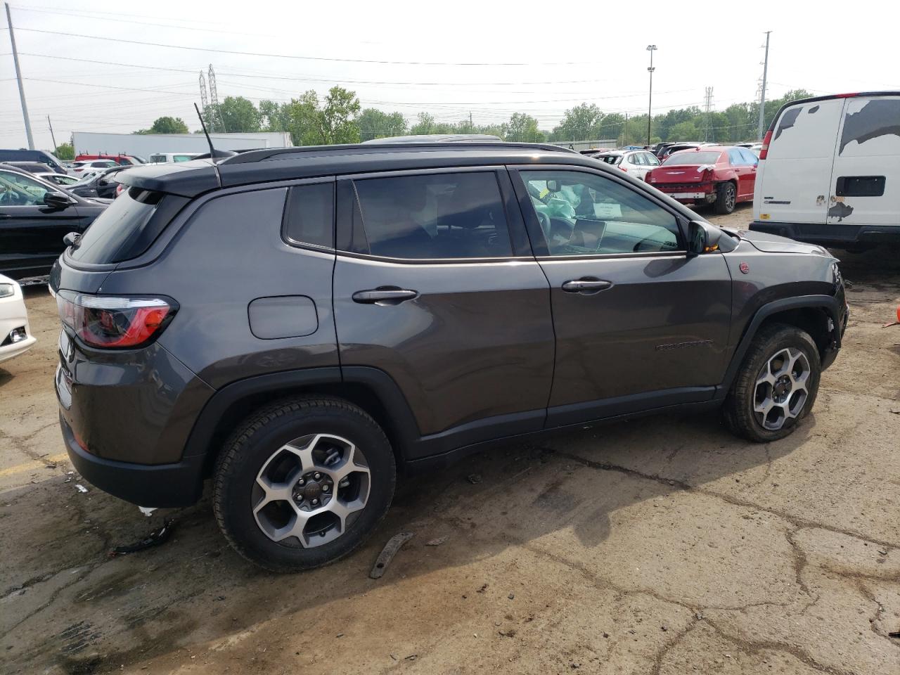 2022 JEEP COMPASS TRAILHAWK VIN:3C4NJDDB3NT192322