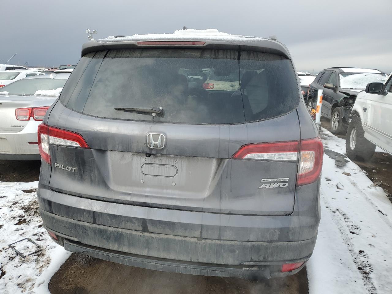2022 HONDA PILOT SE VIN:5FNYF6H28NB081929