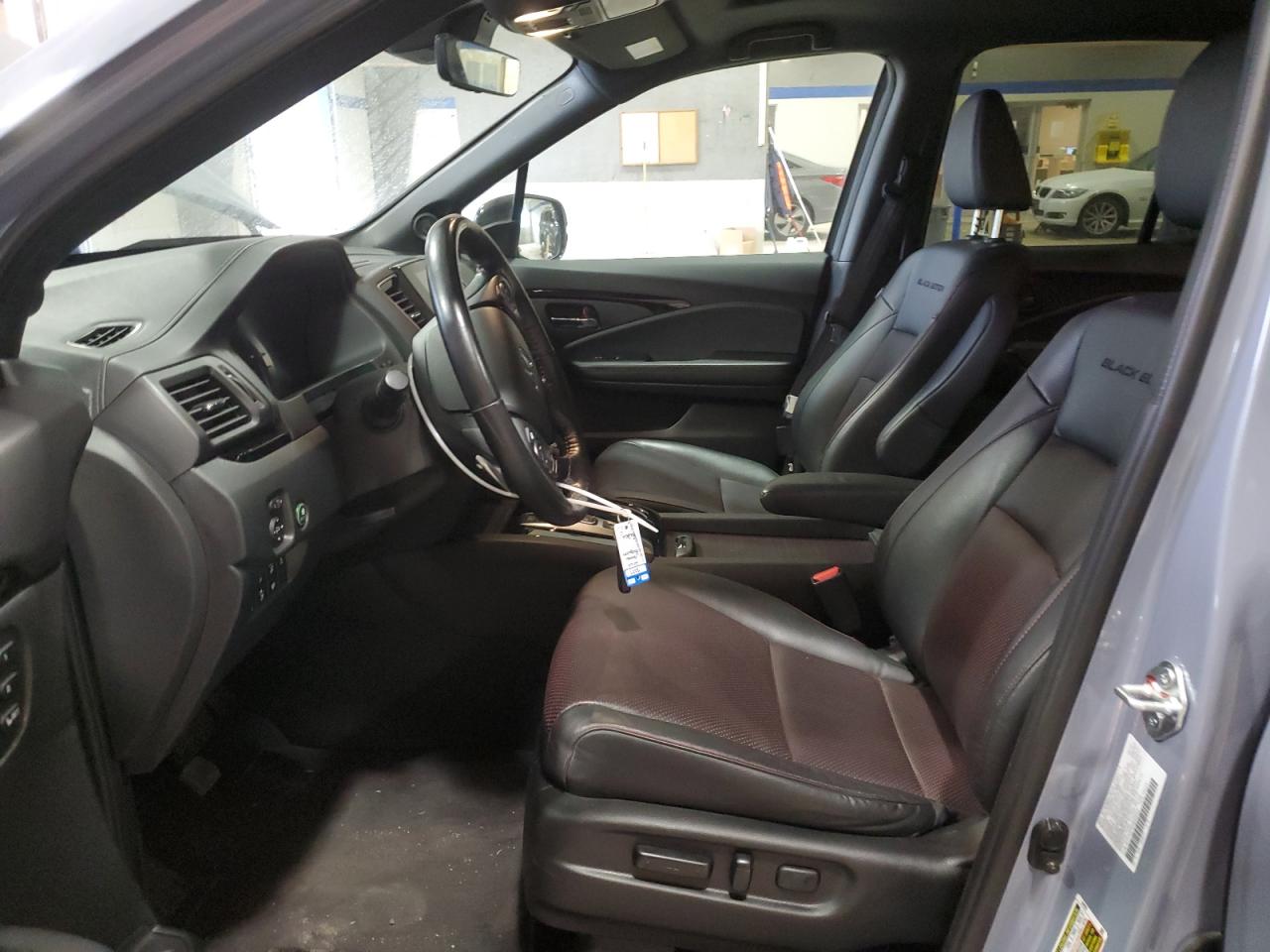 2022 HONDA RIDGELINE BLACK EDITION VIN:5FPYK3F84NB026032