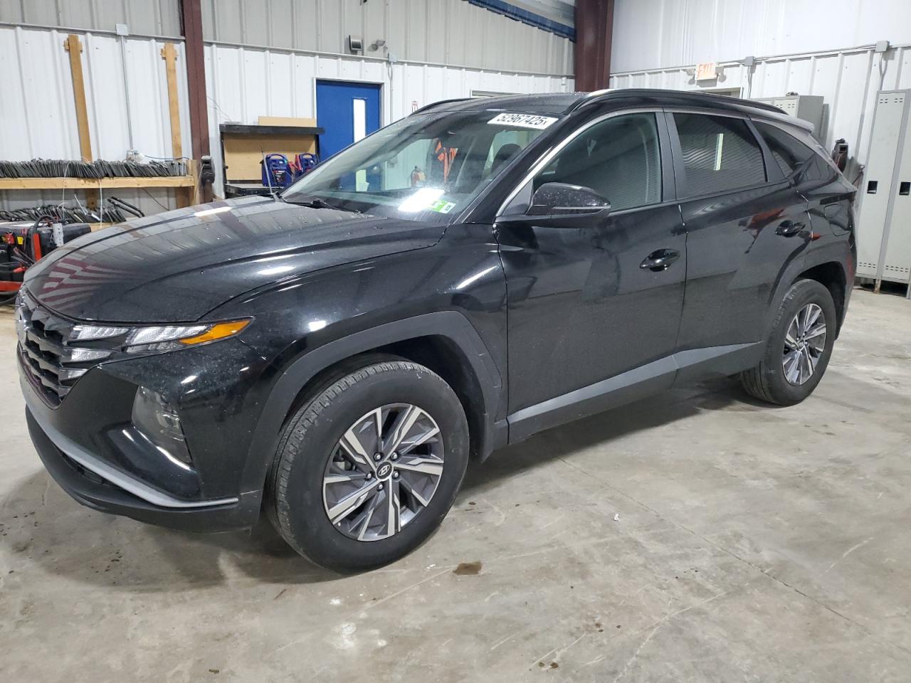 2022 HYUNDAI TUCSON BLUE VIN:KM8JBCA10NU081178