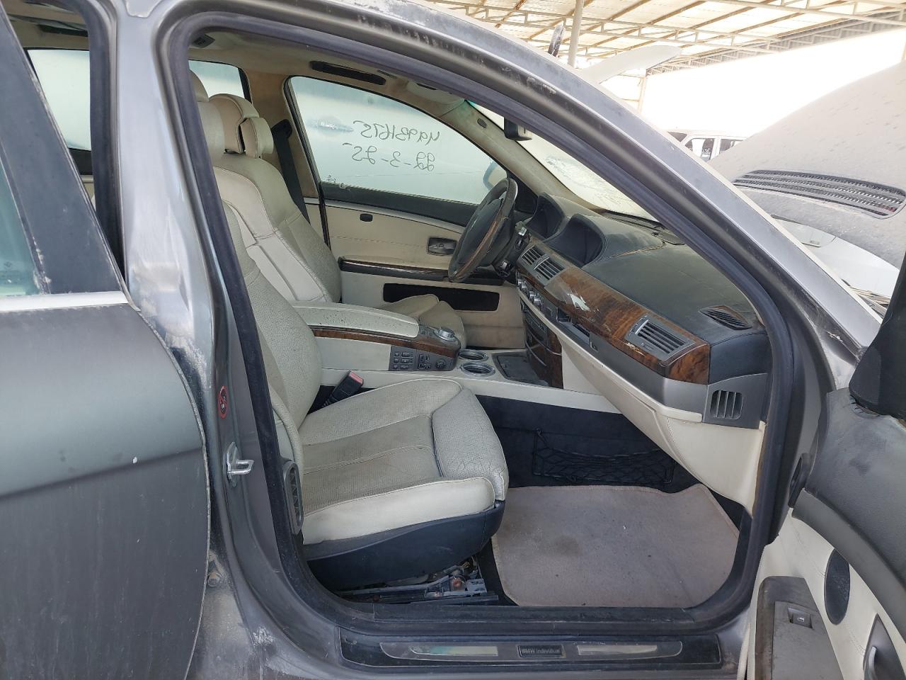 2007 BMW 740IL VIN:WBAHN61067D******