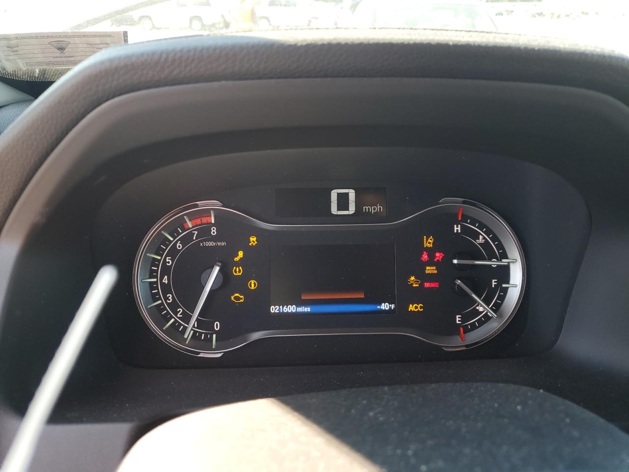 2022 HONDA RIDGELINE RTL VIN:5FPYK3F58NB029439